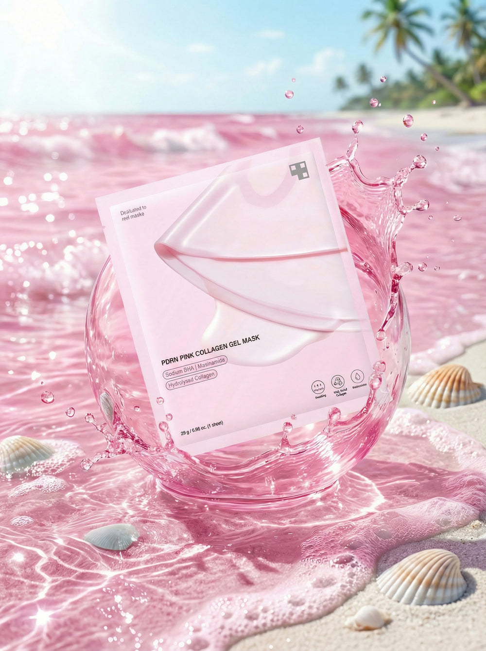 Noor PDRN Pink Collagen Gel Mask